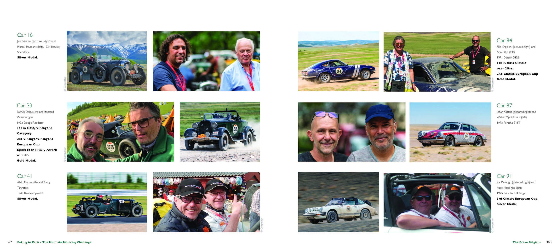 Brave Belgians Limited Edition - Peking To Paris 2019 Book