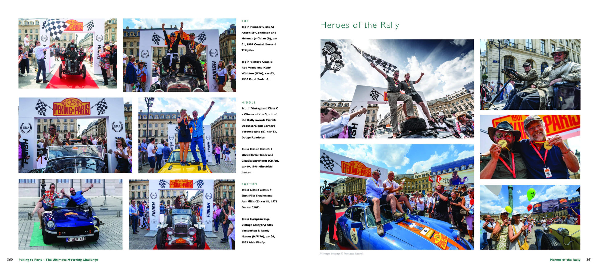 Competitors Limited Edition - Peking To Paris 2019 Book